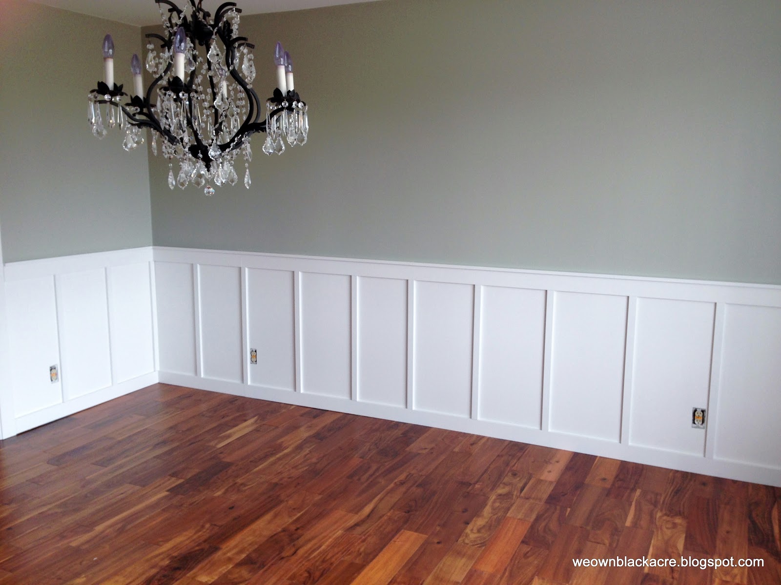 We Own Blackacre Adventures with DIY Board and Batten Wainscoting
